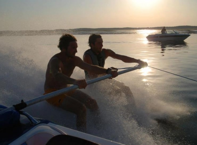  esquí acuático doble